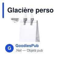 Glacière personnalisable Pabbie avec logo - Sac isotherme - Miniature 10