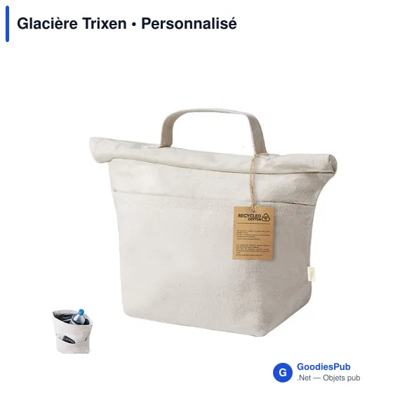 Glacière personnalisable Trixen avec logo pour entreprises - Image 1