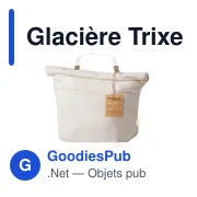 Glacière personnalisable Trixen avec logo pour entreprises - Miniature 2