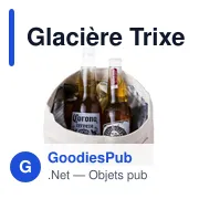Glacière personnalisable Trixen avec logo pour entreprises - Miniature 4