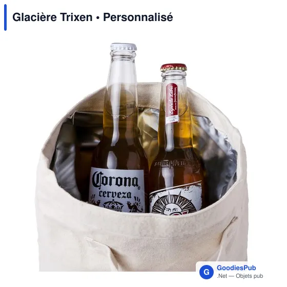 Glacière personnalisable Trixen avec logo pour entreprises - Image 4