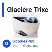 Glacière personnalisable Trixen avec logo pour entreprises - Miniature 5
