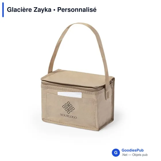 Glacière personnalisable Zayka avec logo - Sac isotherme pratique - Image 2