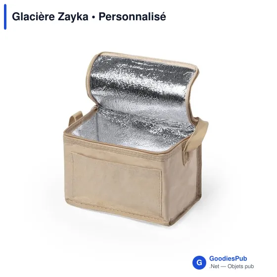 Glacière personnalisable Zayka avec logo - Sac isotherme pratique - Image 3