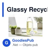 Bouteille en verre recyclé personnalisable 500 ml avec logo - Miniature 4