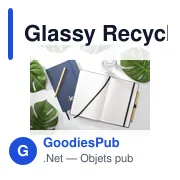Bouteille en verre recyclé personnalisable 500 ml avec logo - Miniature 6