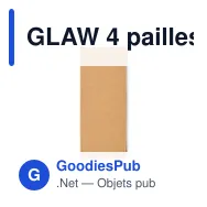 GLAW 4 pailles verre réutilisables - Miniature 4