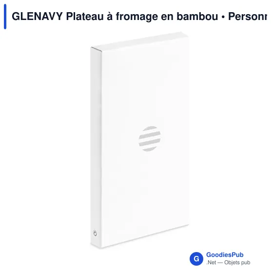 GLENAVY Plateau à fromage en bambou - Image 8