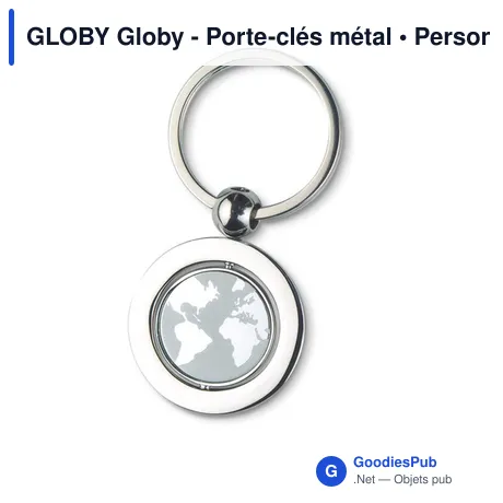 GLOBY Globy - Porte-clés métal