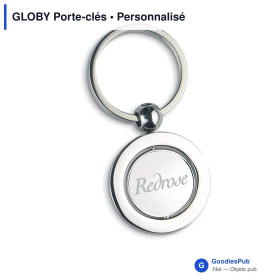 GLOBY Globy - Porte-clés métal - Image 3