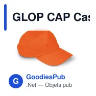 GLOP CAP Casquette base-ball en coton - Miniature 1