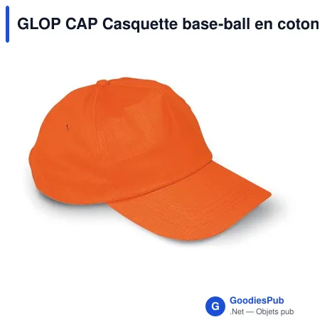 GLOP CAP Casquette base-ball en coton
