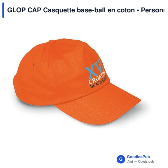 GLOP CAP Casquette base-ball en coton - Image 2