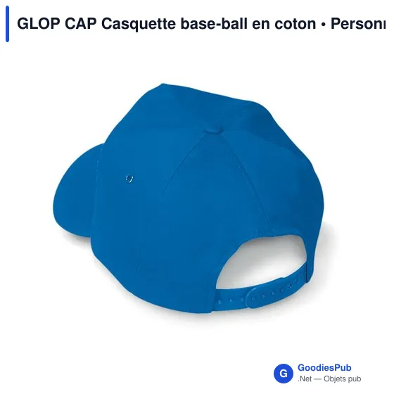 GLOP CAP Casquette base-ball en coton - Image 4