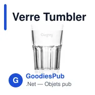 Verre Tumbler personnalisable 420 ml avec logo - Glory - Miniature 3