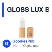 GLOSS LUX Baume à lèvres en tube bambou - Miniature 3