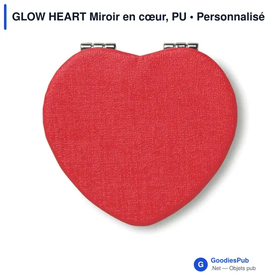 GLOW HEART Miroir en cœur, PU - Image 3