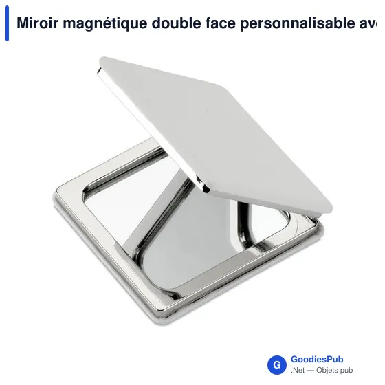 GLOW Miroir magnétique double face - Image 1