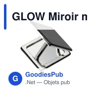 GLOW Miroir magnétique double face - Miniature 4