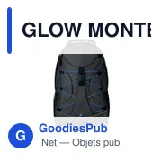 GLOW MONTE LEMA Sac à dos avec cordelette - Miniature 1