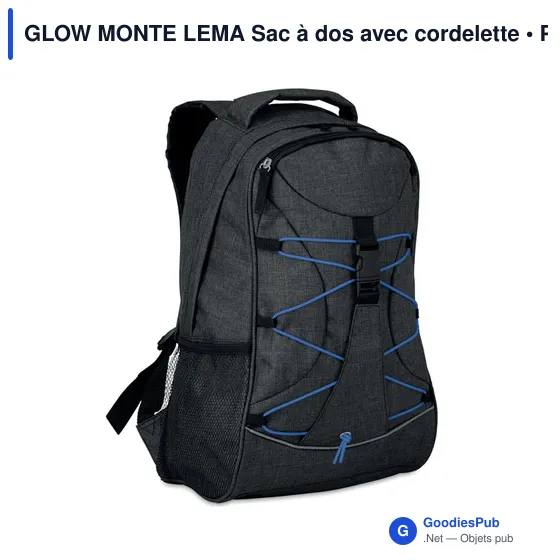 GLOW MONTE LEMA Sac à dos avec cordelette - Image 2