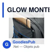 GLOW MONTE LEMA Sac à dos avec cordelette - Miniature 3