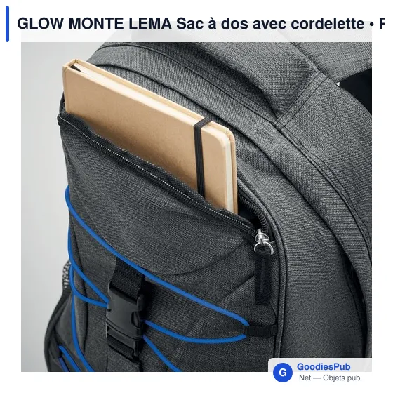 GLOW MONTE LEMA Sac à dos avec cordelette - Image 3