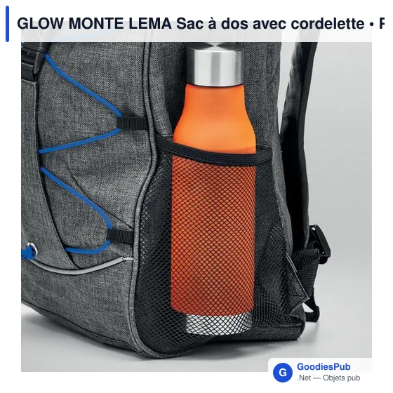 GLOW MONTE LEMA Sac à dos avec cordelette - Image 5