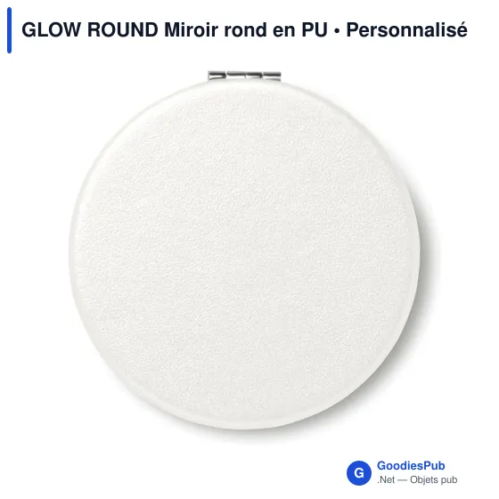 GLOW ROUND Miroir rond en PU - Image 3