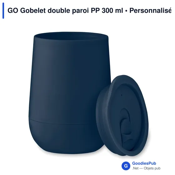 GO Gobelet double paroi PP 300 ml - Image 2