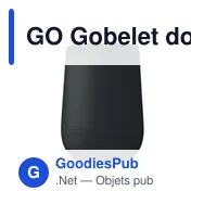 GO Gobelet double paroi PP 300 ml - Miniature 11