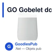 GO Gobelet double paroi PP 300 ml - Miniature 12
