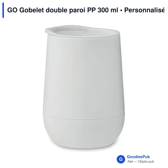 GO Gobelet double paroi PP 300 ml - Image 12