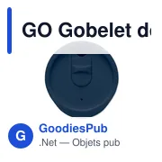 GO Gobelet double paroi PP 300 ml - Miniature 3