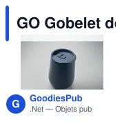 GO Gobelet double paroi PP 300 ml - Miniature 5
