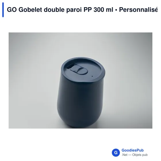 GO Gobelet double paroi PP 300 ml - Image 5