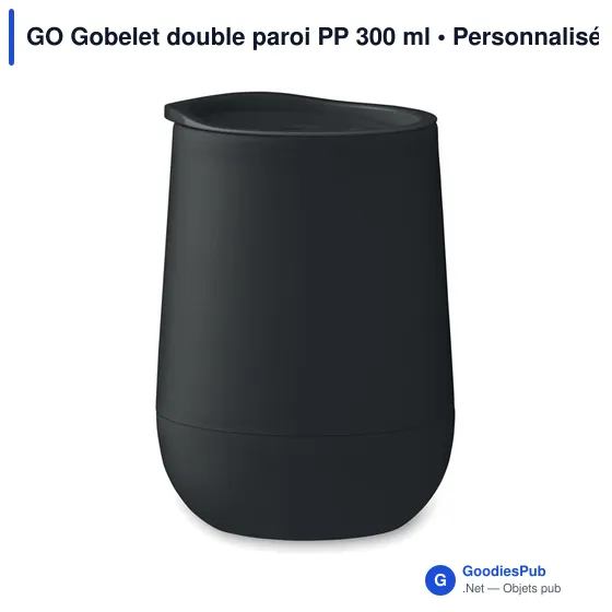 GO Gobelet double paroi PP 300 ml - Image 7