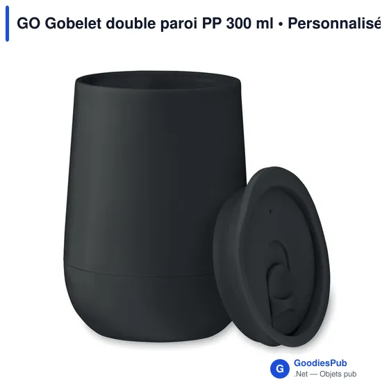 GO Gobelet double paroi PP 300 ml - Image 8