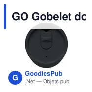 GO Gobelet double paroi PP 300 ml - Miniature 9