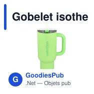 Gobelet isotherme personnalisable 1,1 l en acier inoxydable avec logo - Waterdrop Explorer - Miniature 2