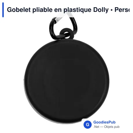 Gobelet pliable en plastique Dolly