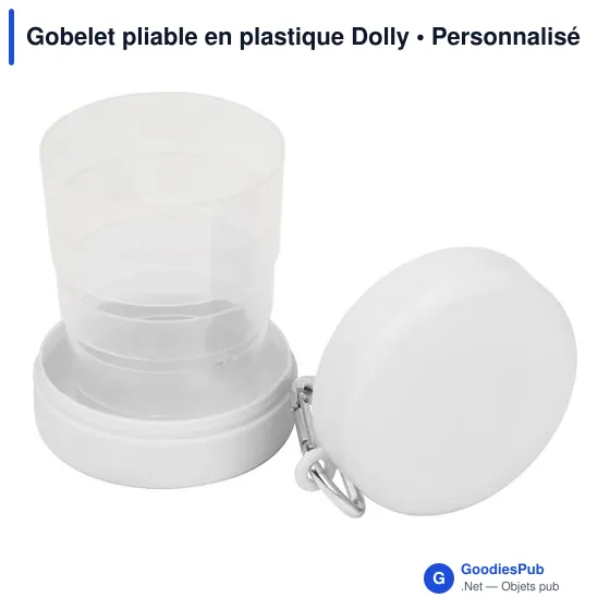 Gobelet pliable en plastique Dolly - Image 12