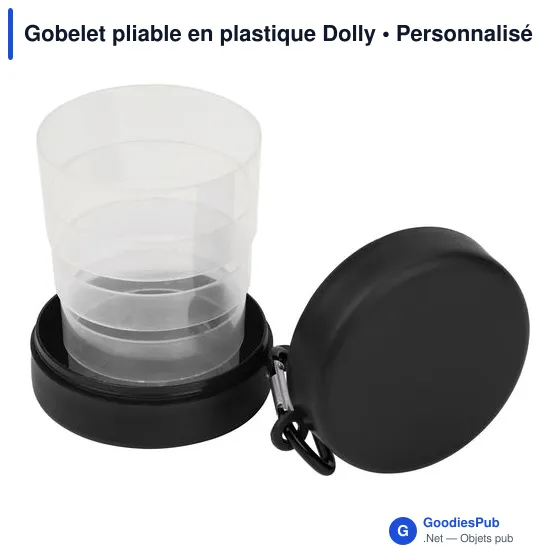 Gobelet pliable en plastique Dolly - Image 3