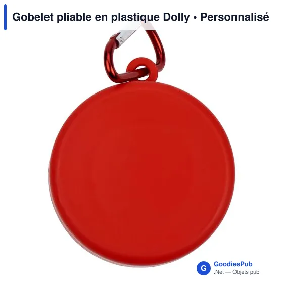 Gobelet pliable en plastique Dolly - Image 4