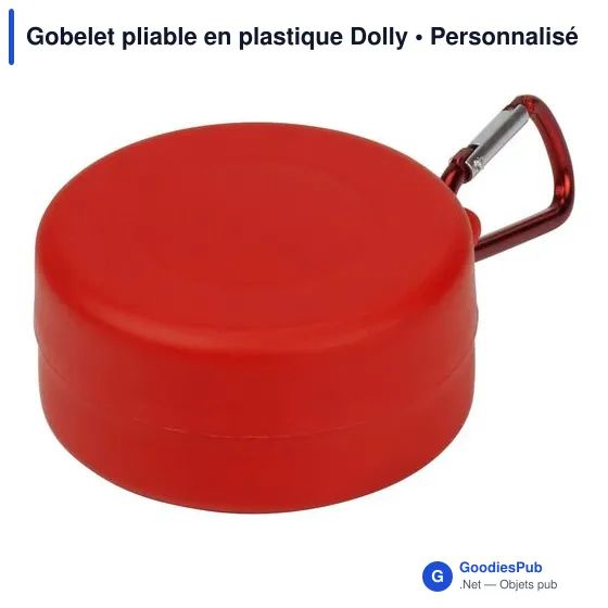 Gobelet pliable en plastique Dolly - Image 5