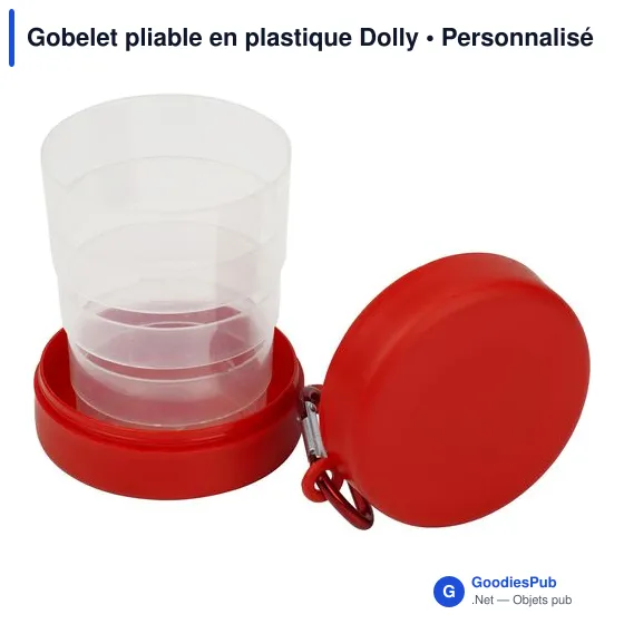 Gobelet pliable en plastique Dolly - Image 6