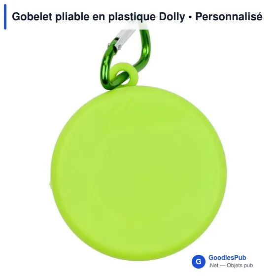 Gobelet pliable en plastique Dolly - Image 8