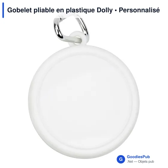Gobelet pliable en plastique Dolly - Image 10