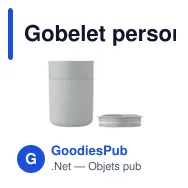 Gobelet personnalisable en PP 330ml avec logo - GOBLET - Miniature 8