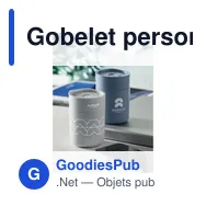 Gobelet personnalisable en PP 330ml avec logo - GOBLET - Miniature 10